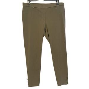 Ruby‎ Rd Sage Green Pull On Pants Size L